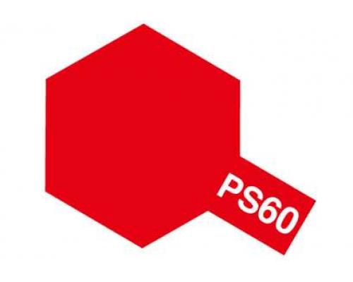 Tamiya Lexaanverf PS60 Helder Mica rood glimmer PS-60