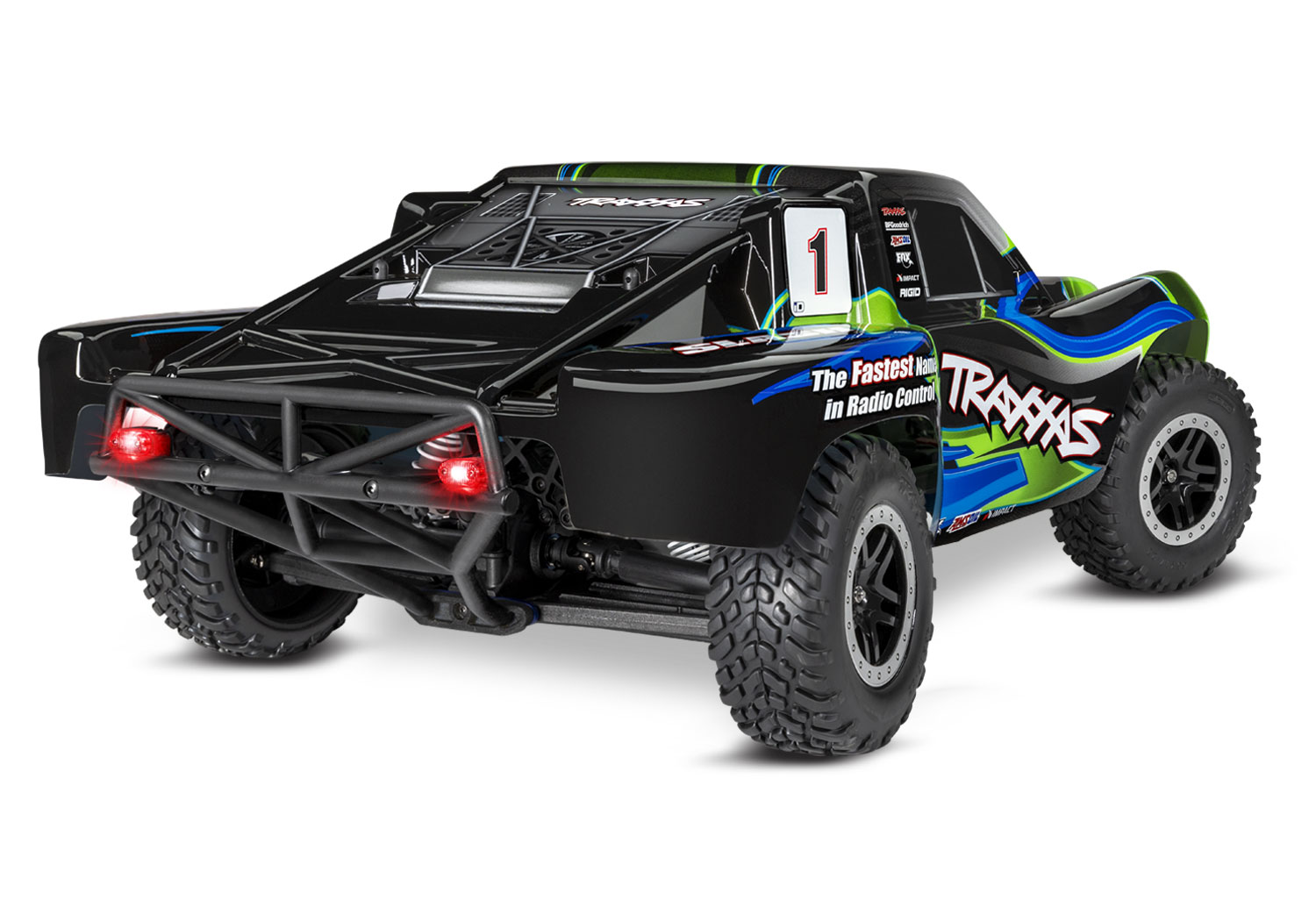 Traxxas 4X4 TQ 2,4GHz LED-verlichting (incl. batterij/oplader) - Groen