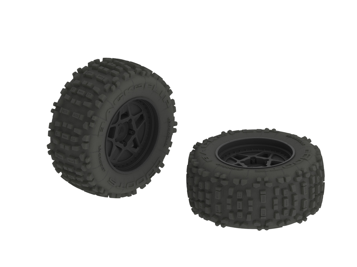 AR510092 dBoots Backflip MT 6S Tire Wheel Set ARAC8795