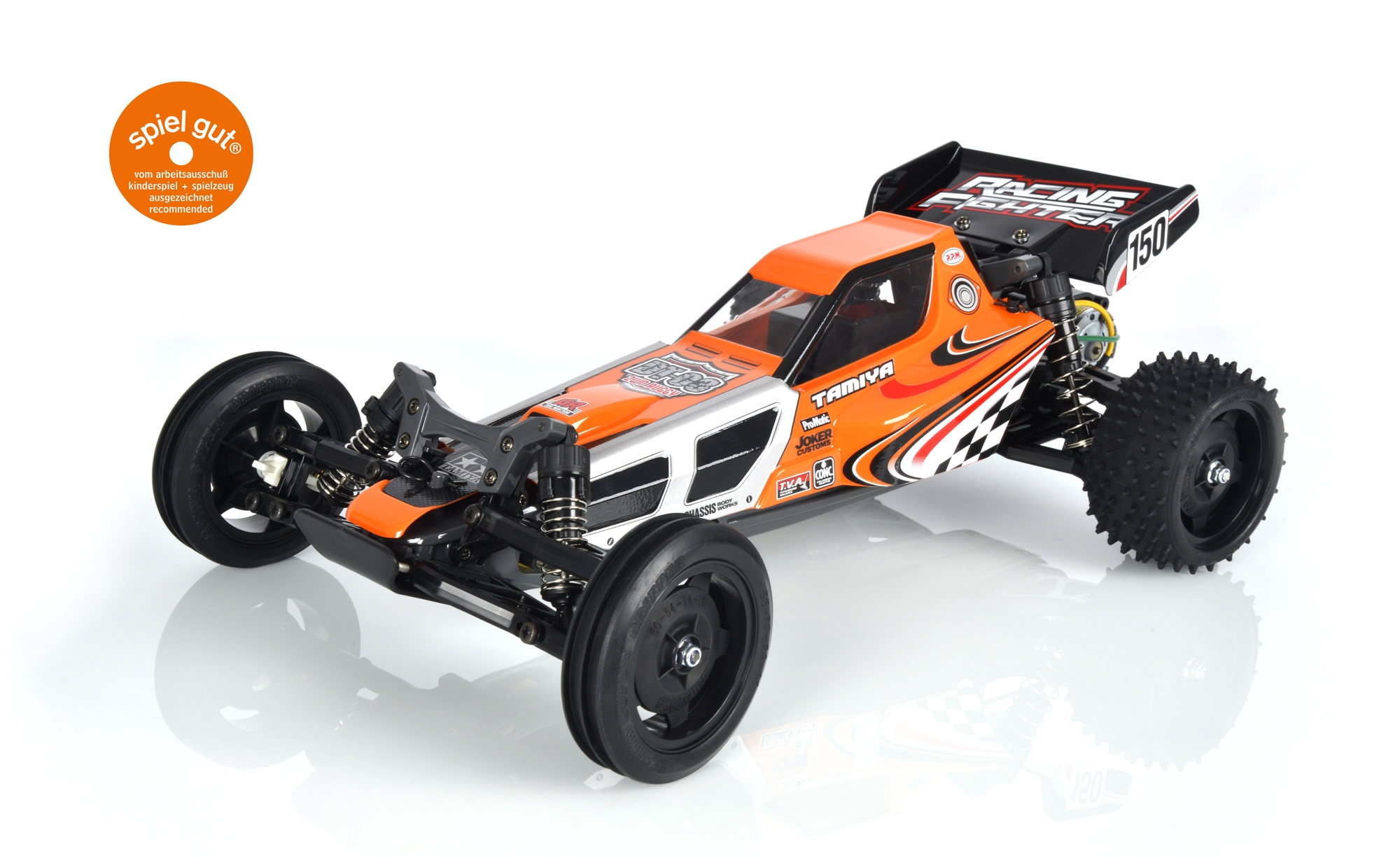 Tamiya T58628 1/10 RC Racing Fighter (DT03) The Real