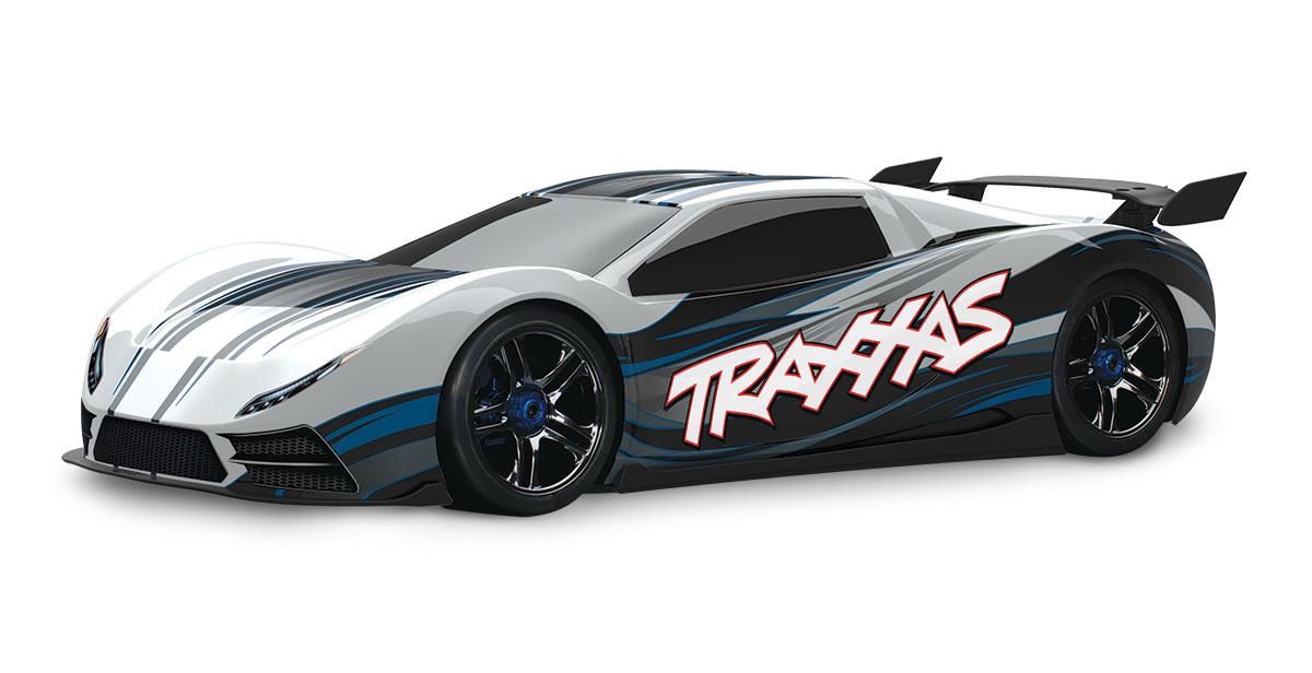 Traxxas RCC6411W Body, Xo-1, wit gelakt