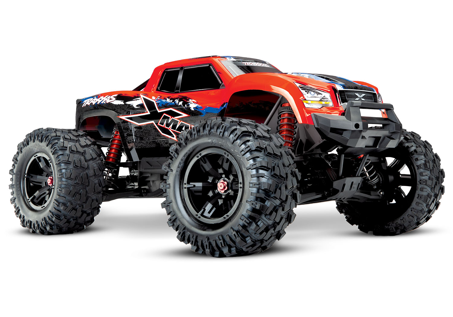 Traxxas XMaxx Special Edition Rood Met 30+ volt en extreme 8s power Brushless M