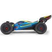 Arrma ARA4206V4T1 1/8 TYPHON MEGA 665 4X4 RTR Brushed Buggy, Blauw