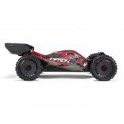 Arrma 1/8 Typhon 6S BLX 1/8 4WD Bgy RTR Rood/Grijs (ARA106046)