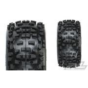 PR1178-10 Badlands 3.8 \"All Terrain-banden gemonteerd voor 17 mm MT voor of achter, gemonteerd op Raid Black 8x32 verwis