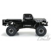 PR3499-18 1946 Dodge Power Wagon, robuuste (zwarte) carrosserie voor 12,3 inch (313 mm) wielbasis crawlers