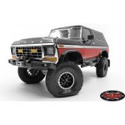 RC4WD lier voorbumper met LED-verlichting voor Traxxas TRX-4 79 Bronco Ranger XLT (zwart) RC4VVVC0606