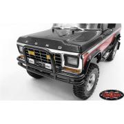 RC4WD Rhino voorbumper met IPF verlichting voor Traxxas TRX-4 79 Bronco Ranger XLT (zwart)