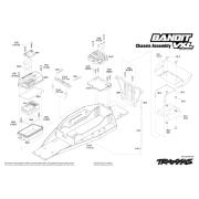 Bouwtekeningen Traxxas Bandit VXL