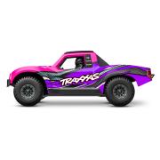 Traxxas Mini Slash BL-2s roze incl battery & USB charger  TRX108164-1-PINK BLK25