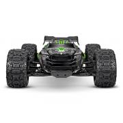 Traxxas Sledge: 1/8 4WD Groen borstelloze elektrische monstertruck met TQi 2,4 GHz Traxxas Link-enabled radiosysteem en