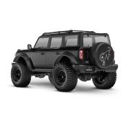 Traxxas TRX-4M 1/18 Scale en Trail Crawler Ford Bronco zwart 4WD Electrische Truck met TQ TRX97074-1ZW