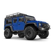 TRAXXAS TRX-4M 1/18 Schaal en Trail Crawler Land Rover 4WD Elektrische Truck met TQ Blauw TRX97054-1BLUE