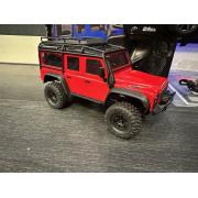 Traxxas TRX4M landrover rood