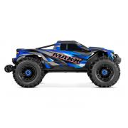 Traxxas Wide Maxx V2 1/10 4WD Brushless Electric Monster Truck, VXL-4S, TQi - Blauw