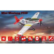 VOLANTEX P-51D MUSTANG 4CH 400MM BRUSHED w/GYRO EPP RTF V761-5