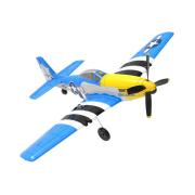 Volantex P-51D MUSTANG V2 Blauw 400mm 4-kanaals elektro vliegtuig met gyroscoop RTF (Versie 2024)