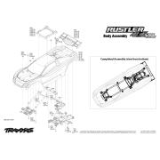 Bouwtekeningen Traxxas Rustler 4X4 VXL