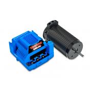 Traxxas Sledge: 1/8 4WD Blauw borstelloze elektrische monstertruck met TQi 2,4 GHz Traxxas Link-enabled radiosysteem en