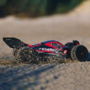 Arrma 1/8 Typhon 6S BLX 1/8 4WD Bgy RTR Rood/Grijs (ARA106046)