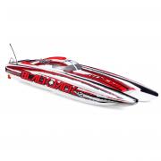 Blackjack 42\" 8S Brushless Catamaran Zwart RTR PRB08043T1