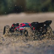 Arrma 1/8 Typhon 6S BLX 1/8 4WD Bgy RTR Rood/Grijs (ARA106046)