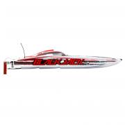 Blackjack 42\" 8S Brushless Catamaran Zwart RTR PRB08043T1