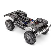 Traxxas zwart TRX-4 Scale and Trail Crawler met Chevrolet K10 Truck Body uit 1979: 4WD elektrische truck met TQi Traxxas