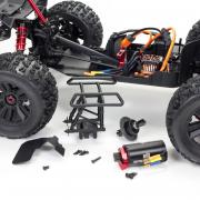 Arrma 1/8 KRATON 6S V5 4WD BLX Speed Monster Truck met Spektrum Firma RTR, Blauw