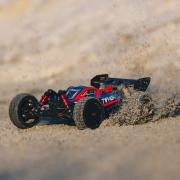 Arrma 1/8 Typhon 6S BLX 1/8 4WD Bgy RTR Rood/Grijs (ARA106046)