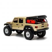 Axial 1/24 SCX24 Jeep JT Gladiator 4WD Rock Crawler Brushed RTR, Beige AXI00005T1