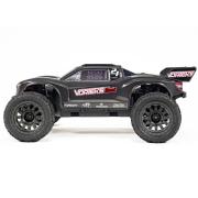 Arrma 1/10 VORTEKS 4X2 BOOST MEGA 550 Brushed Stadium Truck RTR gunmetal accu en lader