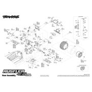 Bouwtekeningen Traxxas Rustler 4X4 VXL