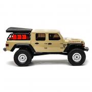 Axial 1/24 SCX24 Jeep JT Gladiator 4WD Rock Crawler Brushed RTR, Beige AXI00005T1