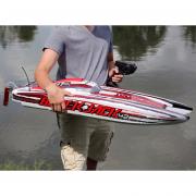 Blackjack 42\" 8S Brushless Catamaran Zwart RTR PRB08043T1