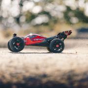 Arrma 1/8 TYPHON 3S BLX 4WD Brushless Buggy met Spektrum RTR, Rood (ARA102722)