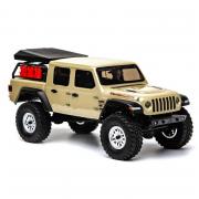 Axial 1/24 SCX24 Jeep JT Gladiator 4WD Rock Crawler Brushed RTR, Beige AXI00005T1