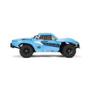 ARRMA 1/10 FURY MEGA 550 2WD Short Course Truck RTR Blauw met accu en lader ARA3221ST2