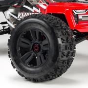 Arrma 1/8 KRATON 6S V5 4WD BLX Speed Monster Truck met Spektrum Firma RTR, Rood