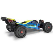 Arrma ARA4206V4T1 1/8 TYPHON MEGA 665 4X4 RTR Brushed Buggy, Blauw
