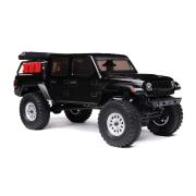 Axial 1/24 SCX24 Jeep JT Gladiator 4WD Rock Crawler brushed RTR, Zwart AXI00005V2T5