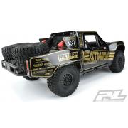 PR3547-18 Pre-Painted / Pre-Cut 1967 Ford F-100 Race Truck Heatwave Edition (Black) Body for Unlimited Desert Racer