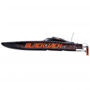 Blackjack 42\" 8S Brushless Catamaran Zwart RTR PRB08043T1