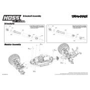 Bouwtekeningen Traxxas Hoss VXL