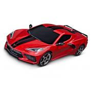 Chevrolet Corvette Stingray 4-TEC Rood: 1/10 schaal AWD Supercar met TQ 2,4 GHz radiosysteem