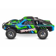 Traxxas SLASH 4X4 ULTIMATE VXL TQI TSM CLIPLESS BODY zonder accu en lader, GREEN TRX68277-4GRN TRXUT
