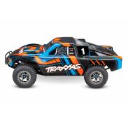 Traxxas SLASH 4X4 ULTIMATE VXL TQI TSM CLIPLESS BODY zonder accu en lader, ORANGE TRX68277-4ORNG