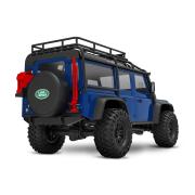 TRAXXAS TRX-4M 1/18 Schaal en Trail Crawler Land Rover 4WD Elektrische Truck met TQ Blauw TRX97054-1BLUE