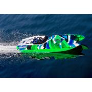 Traxxas DCB-M41 widebody 40\" Catamaran van Traxxas TRX57046-4GRNX Groen-X zonder lader en accu