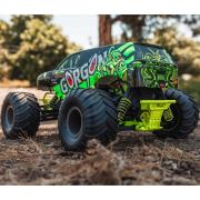 ARRMA 1/10 GORGON 4X2 MEGA 550 Brushed Monster Truck RTR incl accu en lader geel ARA3230ST1